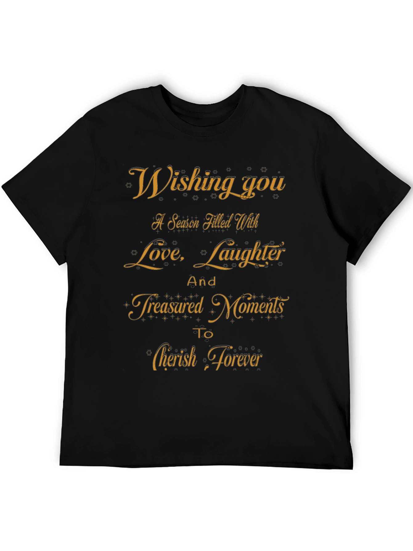 Festive Wishes Graphic T-Shirt