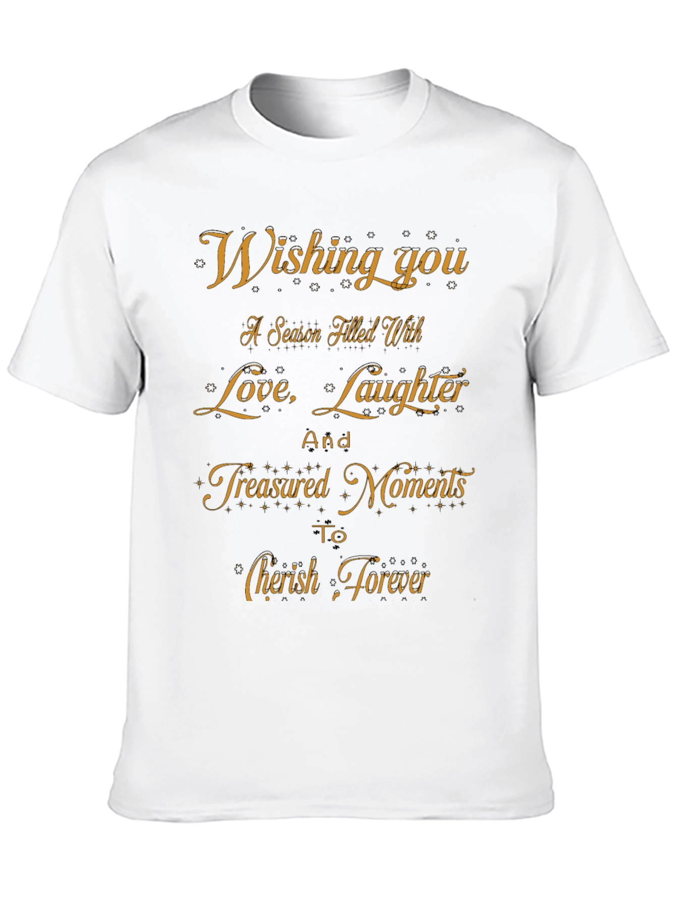 Festive Wishes Graphic T-Shirt