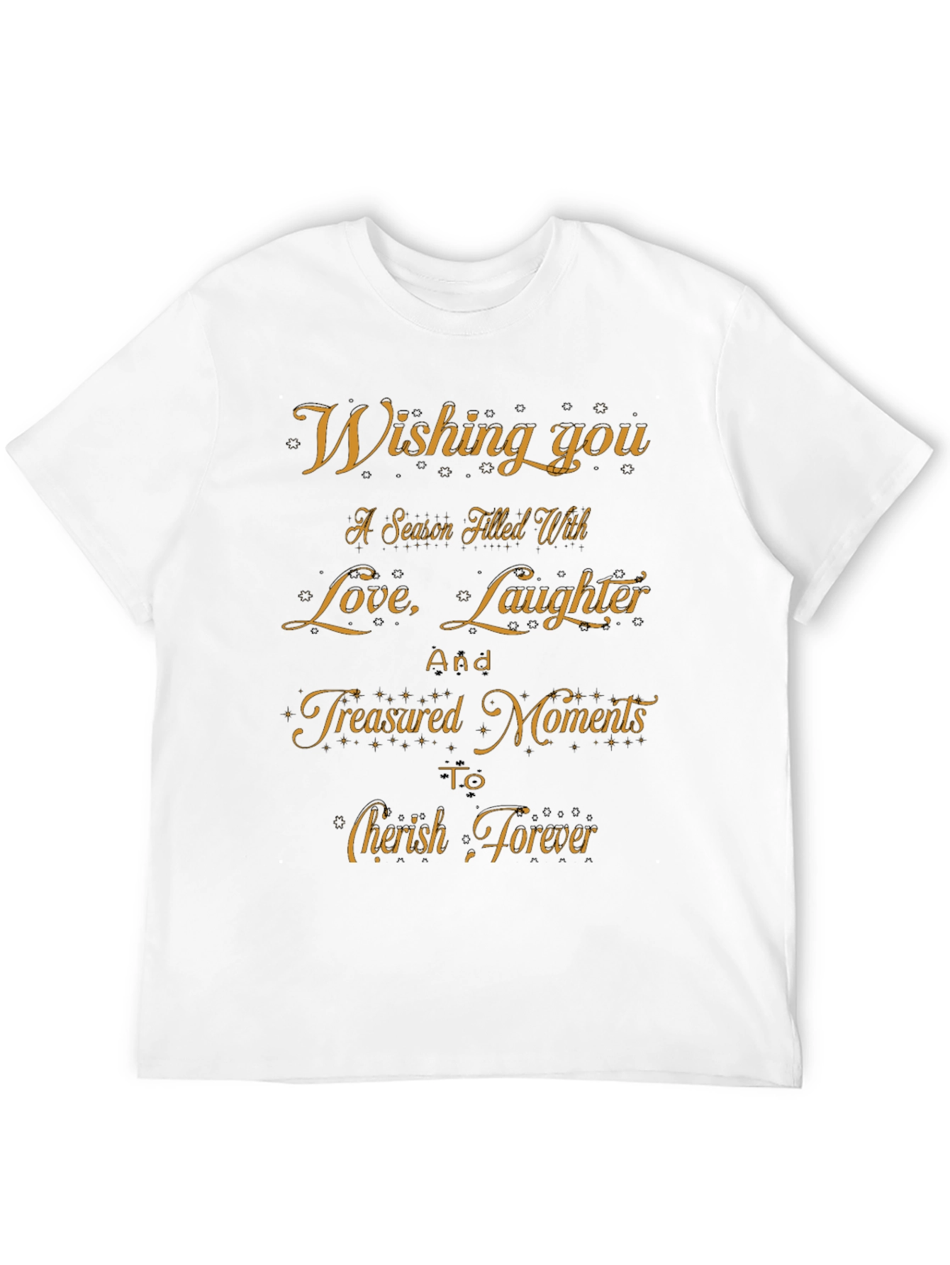 Festive Wishes Graphic T-Shirt