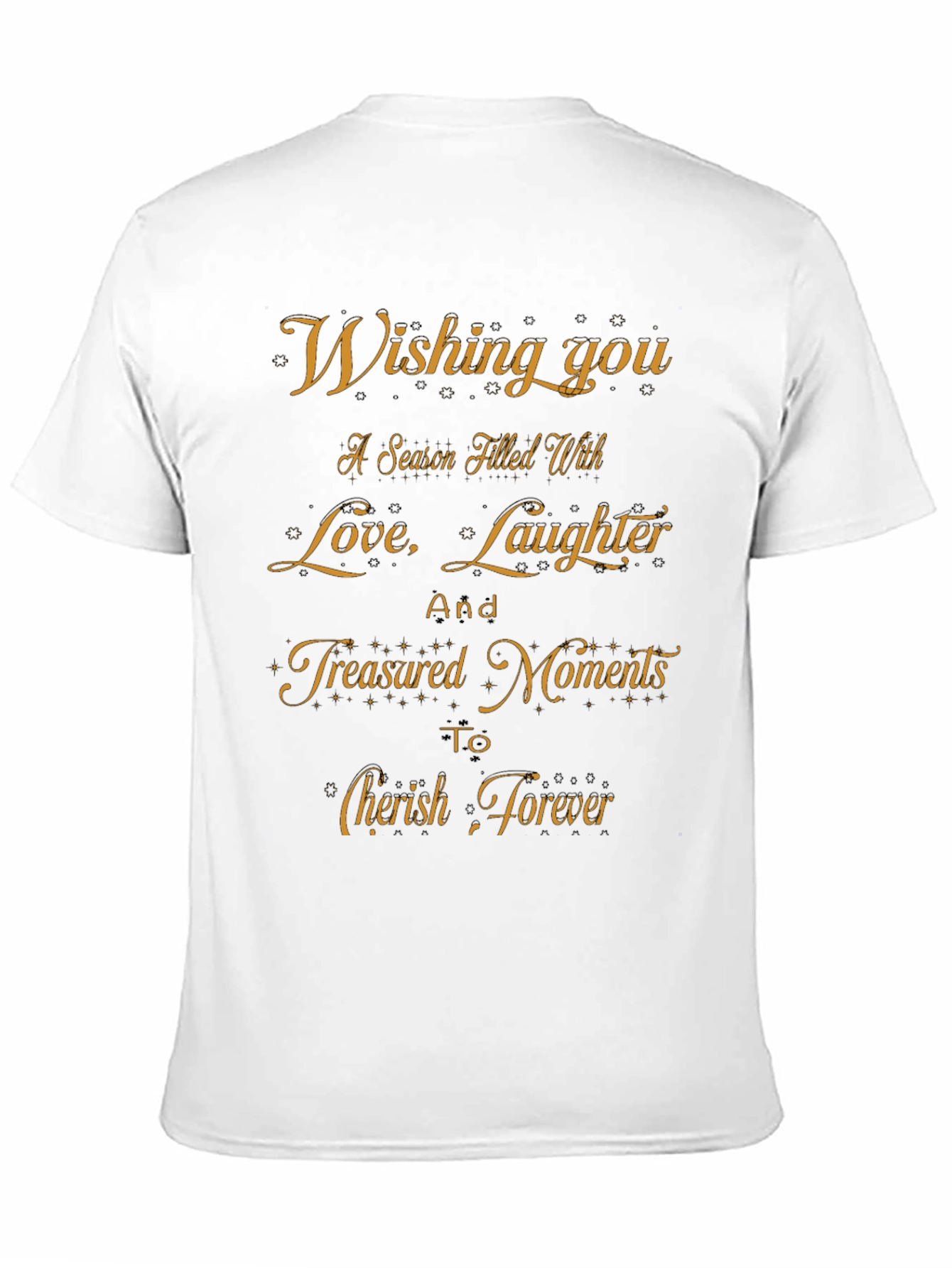 Festive Wishes Graphic T-Shirt