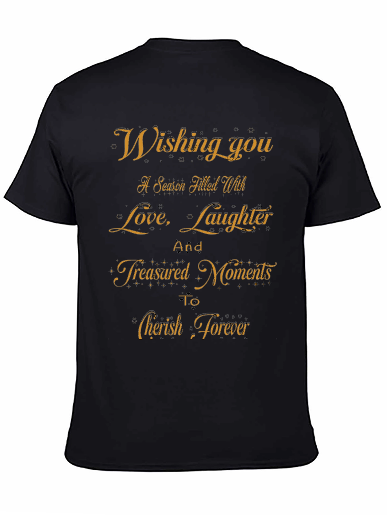 Festive Wishes Graphic T-Shirt