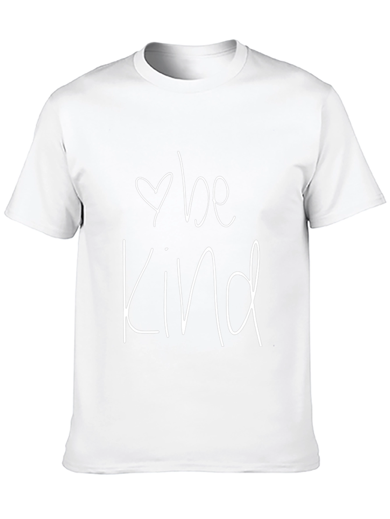 Be Kind Graphic Tee - Black Cotton T-Shirt