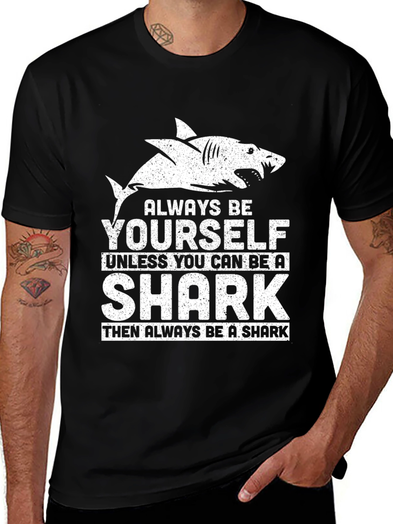 Always Be Yourself Shark T-Shirt