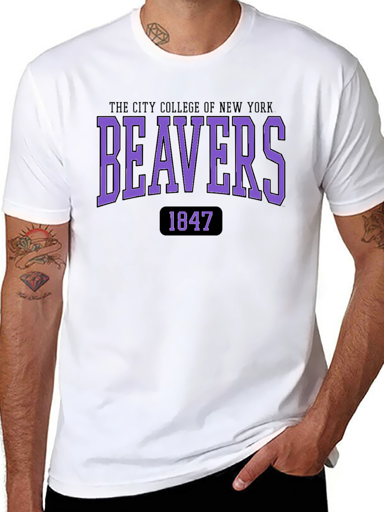 City College of New York Beavers T-Shirt