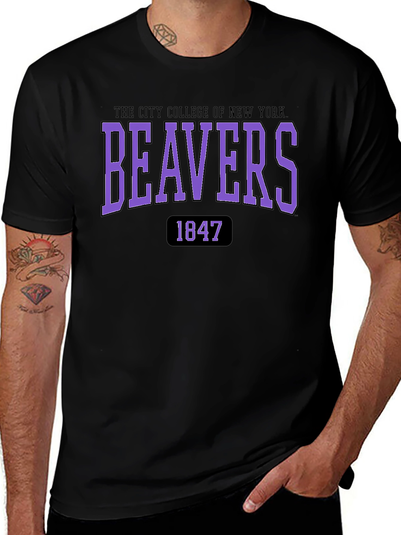 City College of New York Beavers T-Shirt