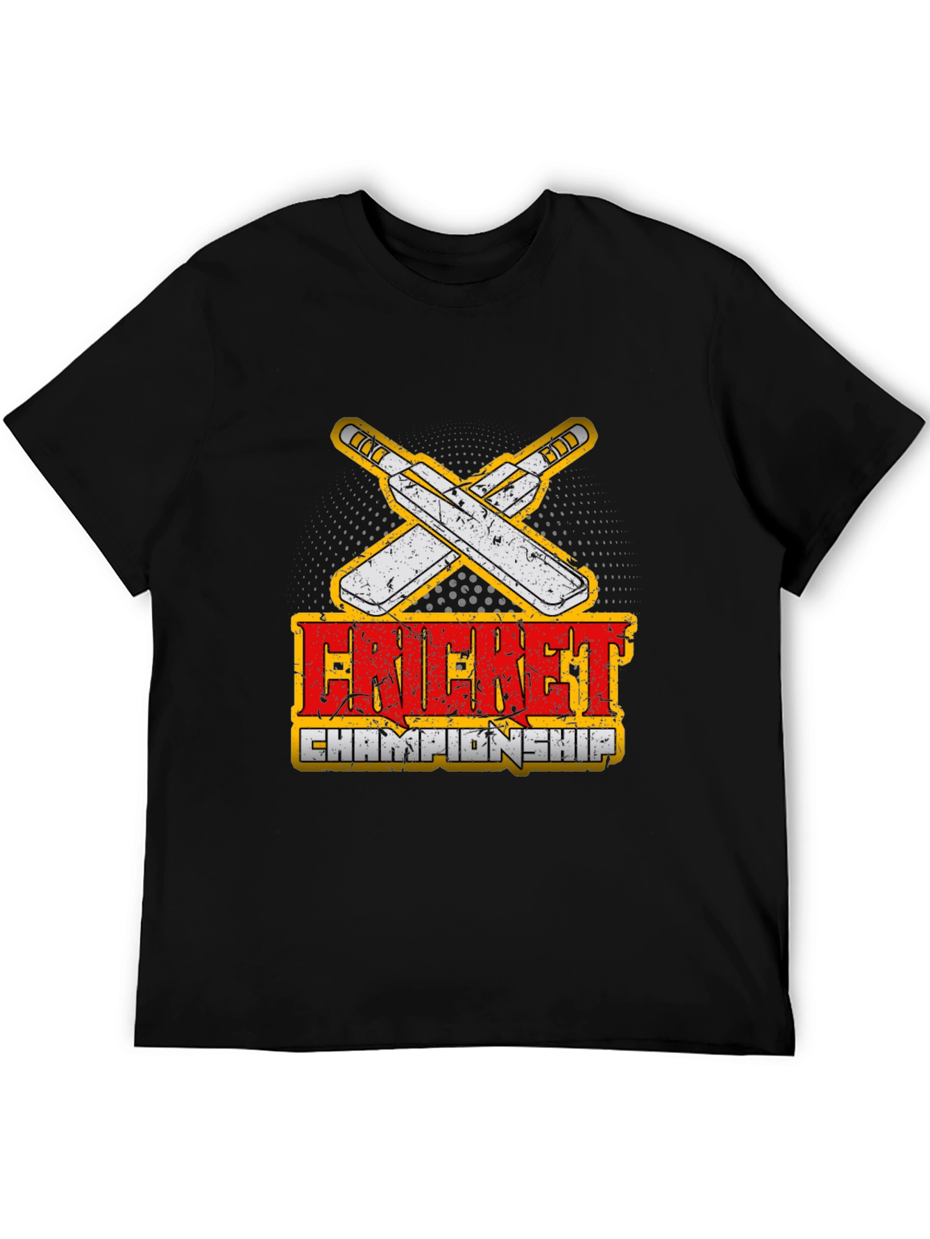 Cricket Championship Graphic T-Shirt
