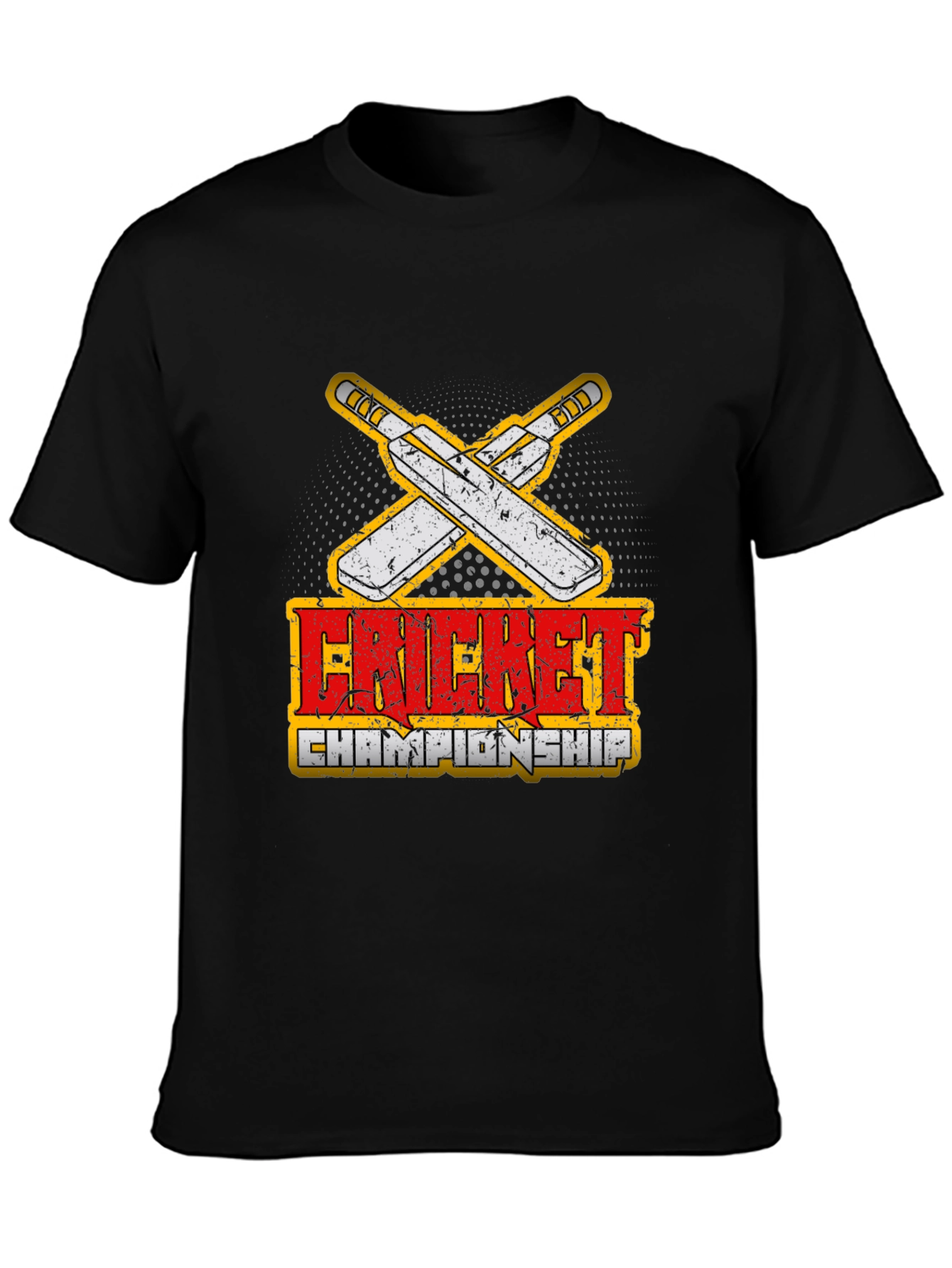 Cricket Championship Graphic T-Shirt