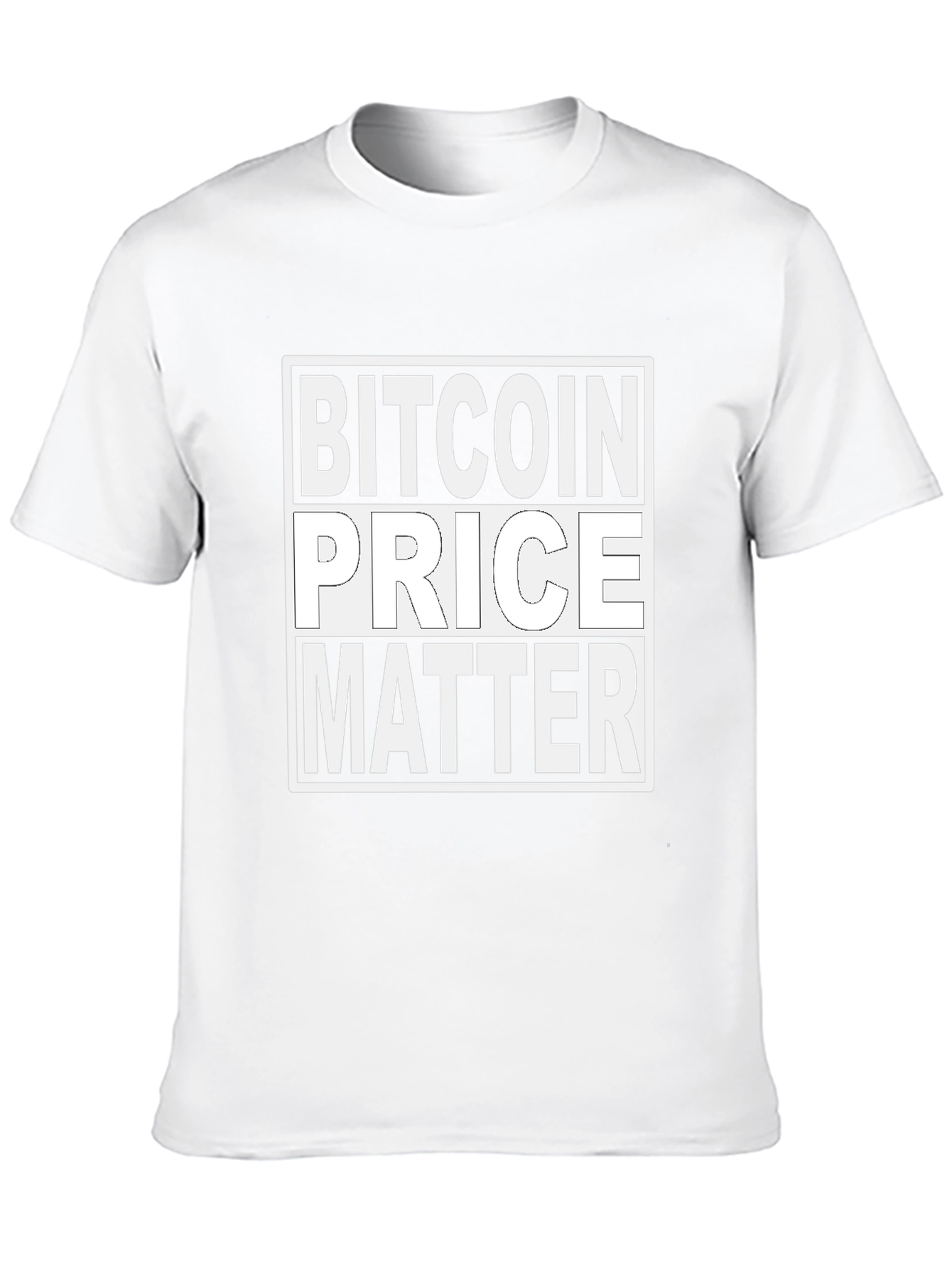 Bitcoin Price Matters Graphic Tee