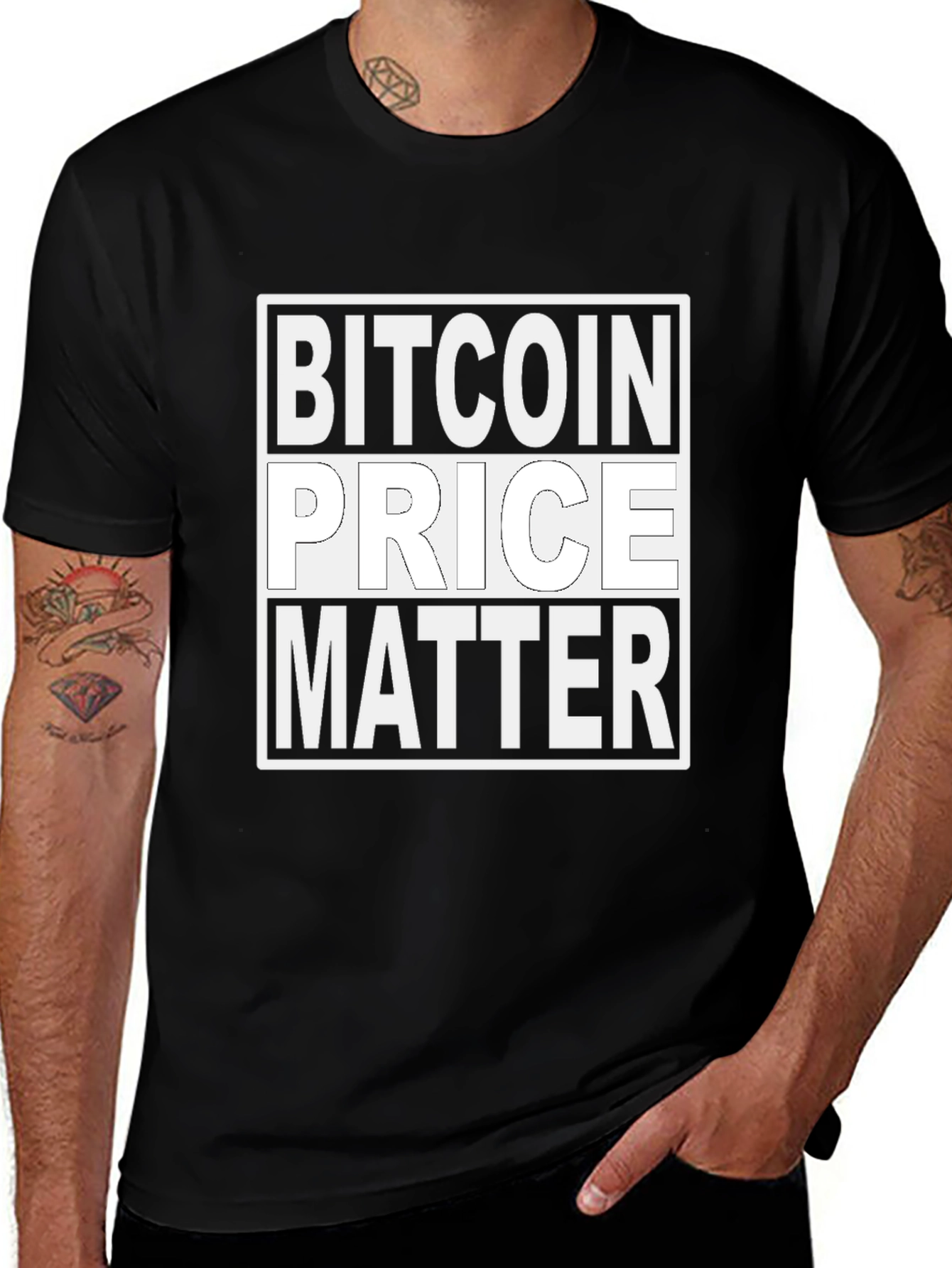 Bitcoin Price Matters Graphic Tee
