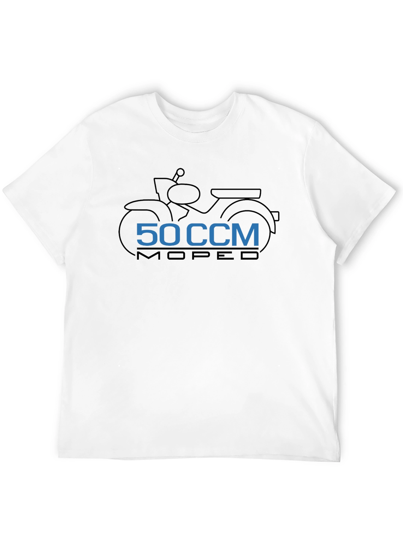 50 CCM Moped Graphic Tee - Black