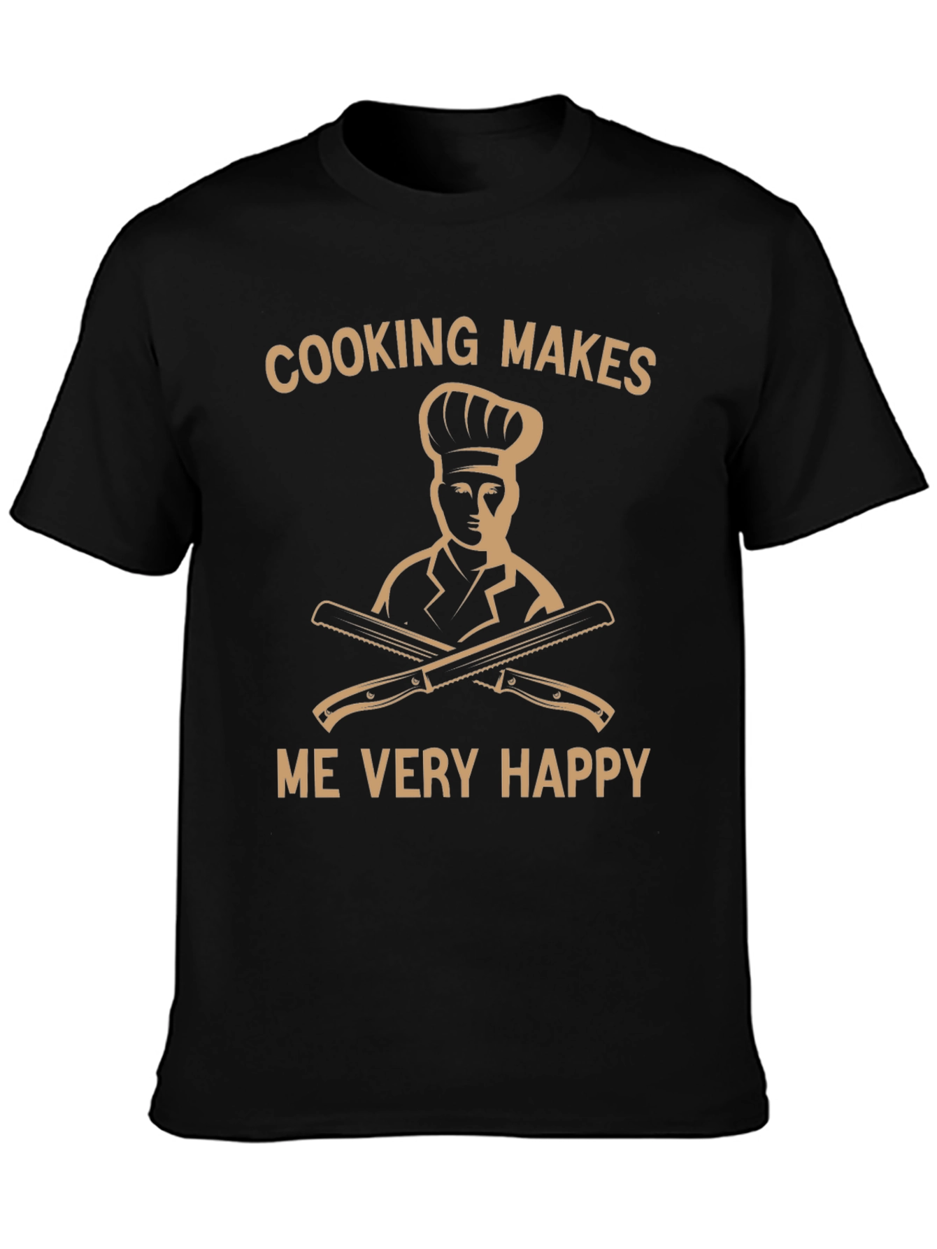 Cooking Makes Me Very Happy T-Shirt