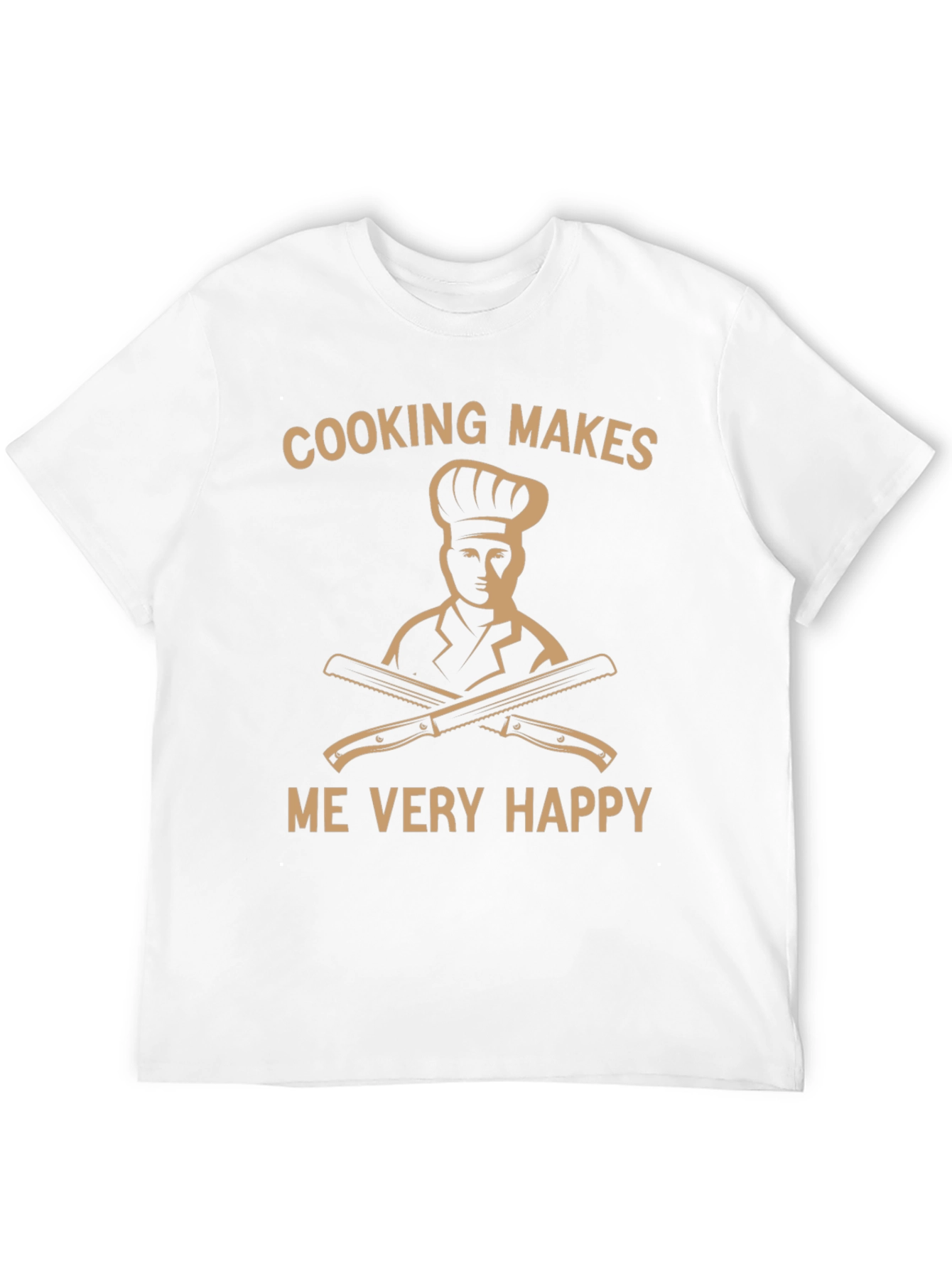 Cooking Makes Me Very Happy T-Shirt