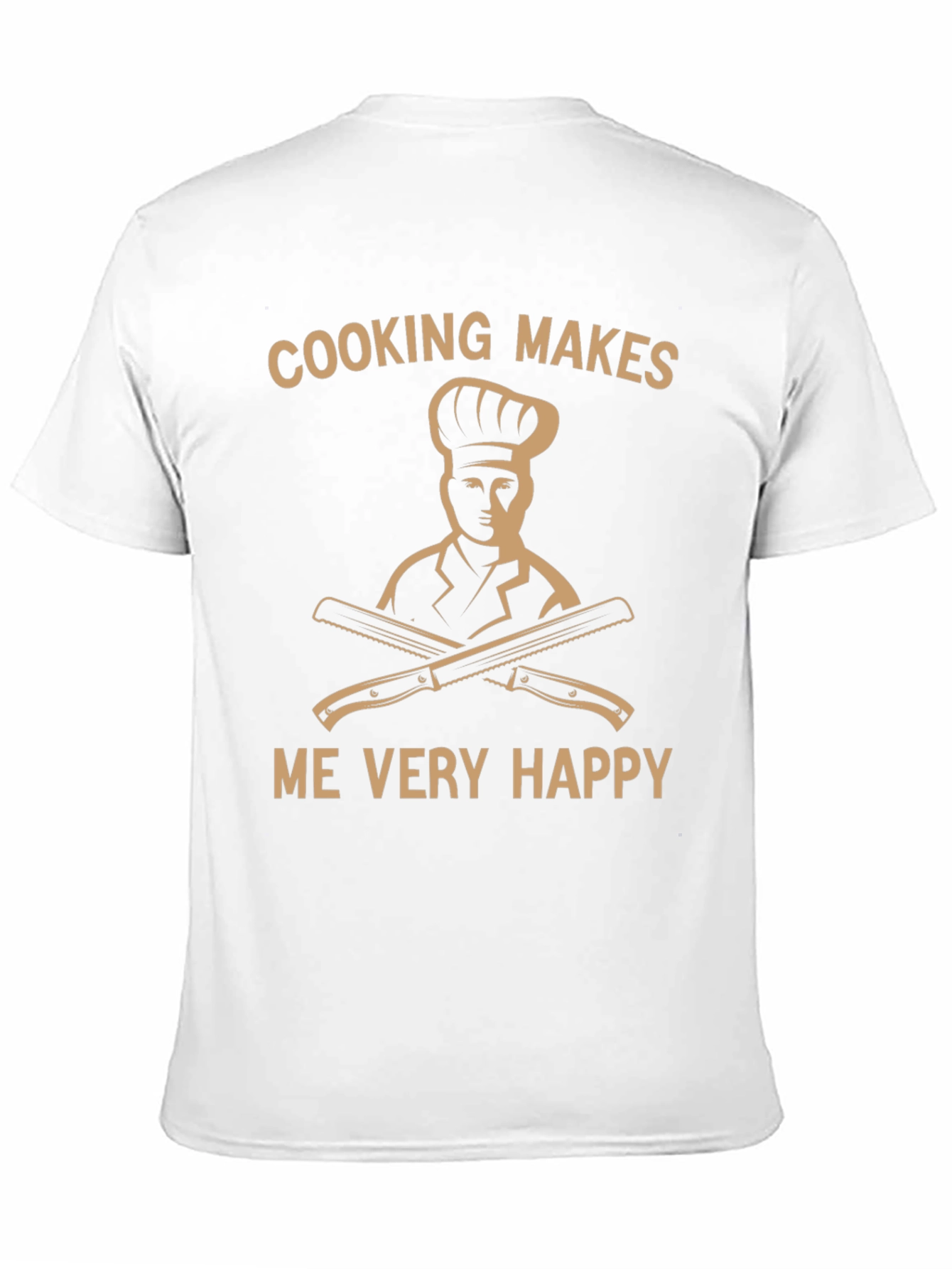 Cooking Makes Me Very Happy T-Shirt