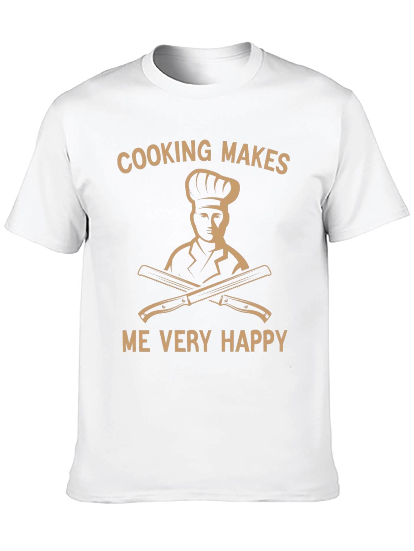 Cooking Makes Me Very Happy T-Shirt