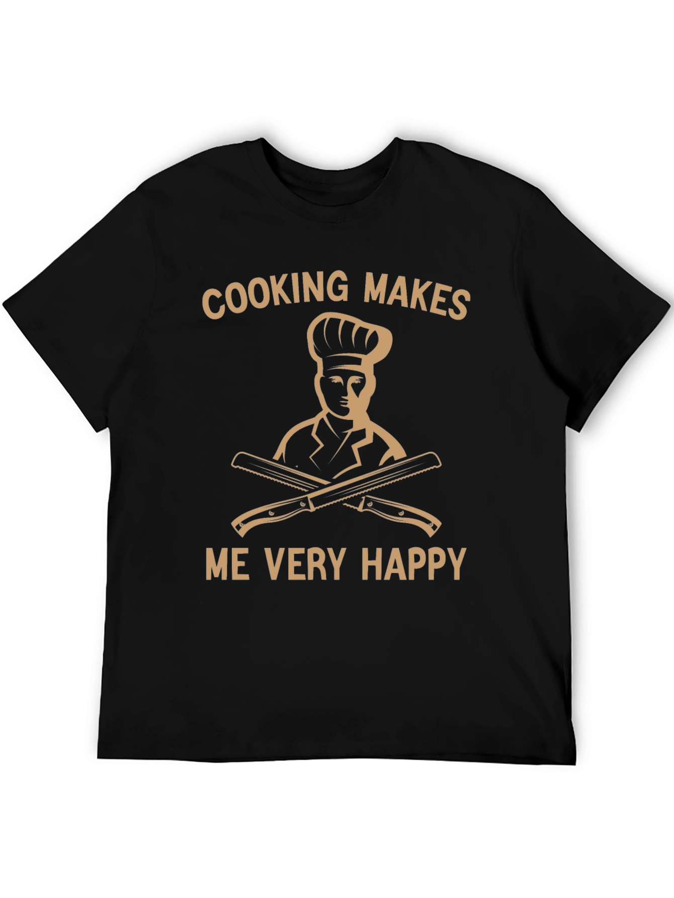 Cooking Makes Me Very Happy T-Shirt