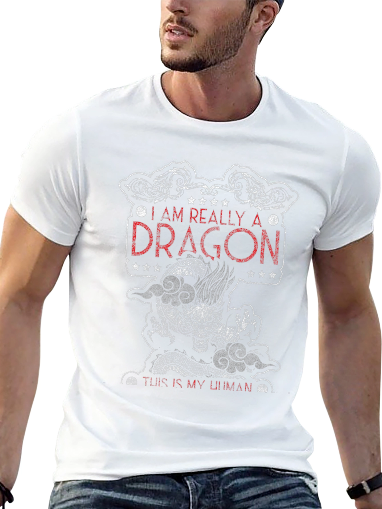 I am Really a Dragon Graphic Tee