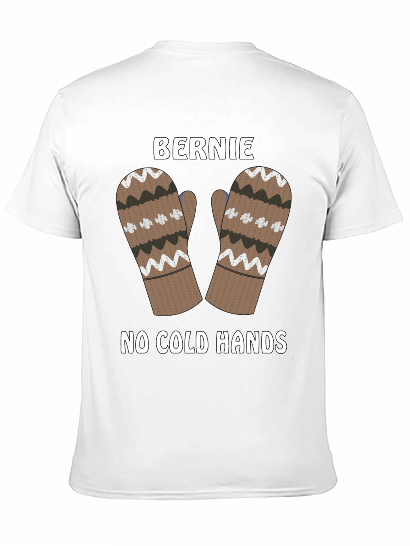 Bernie Mittens Tee - No Cold Hands Shirt