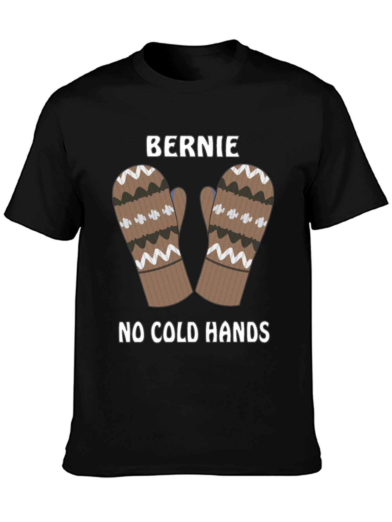 Bernie Mittens Tee - No Cold Hands Shirt