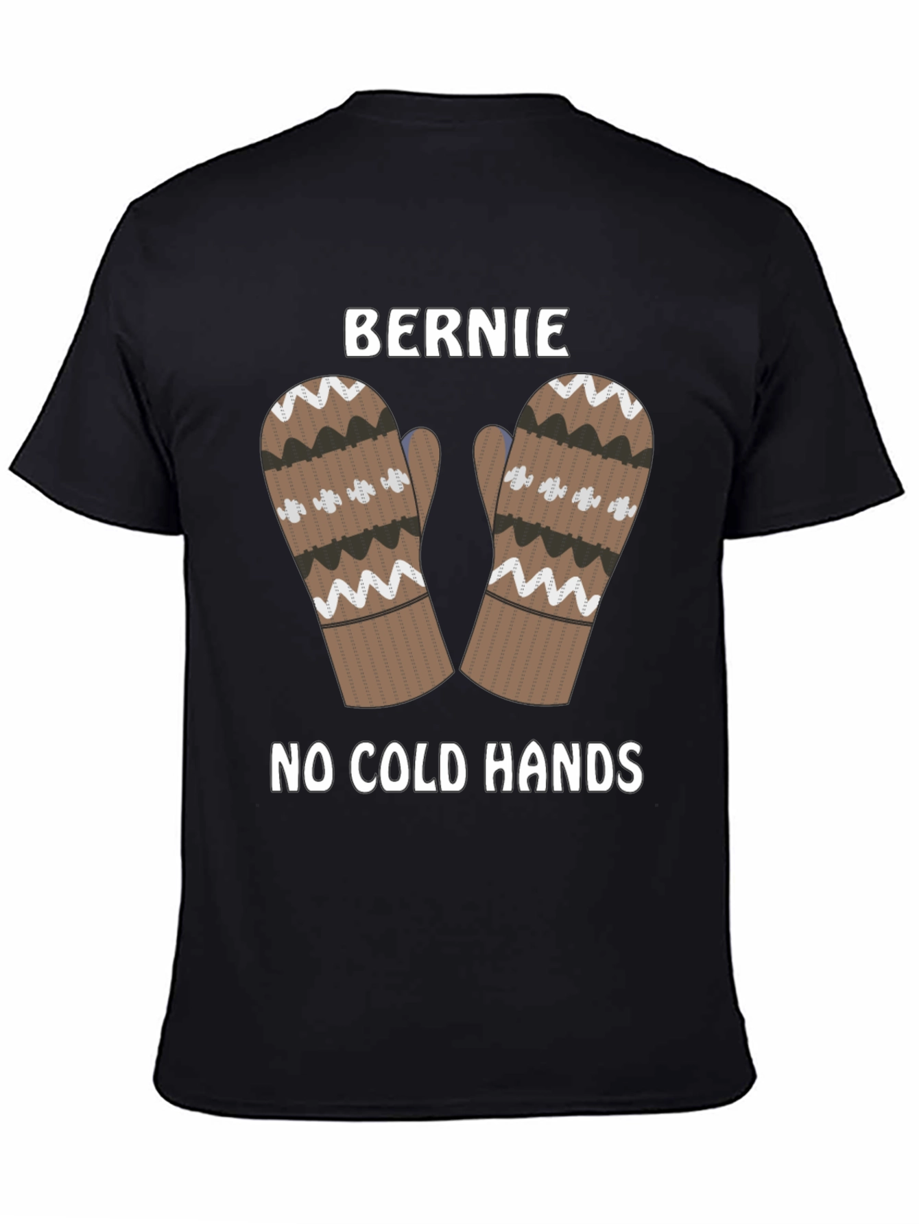 Bernie Mittens Tee - No Cold Hands Shirt
