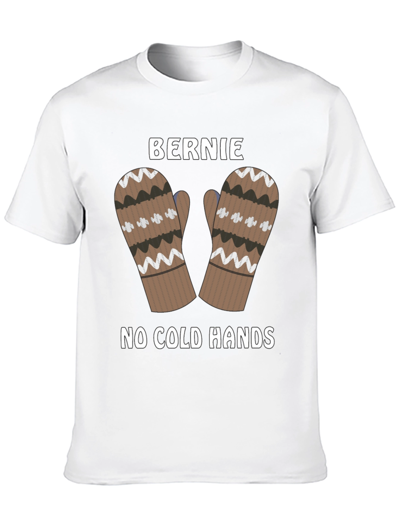 Bernie Mittens Tee - No Cold Hands Shirt