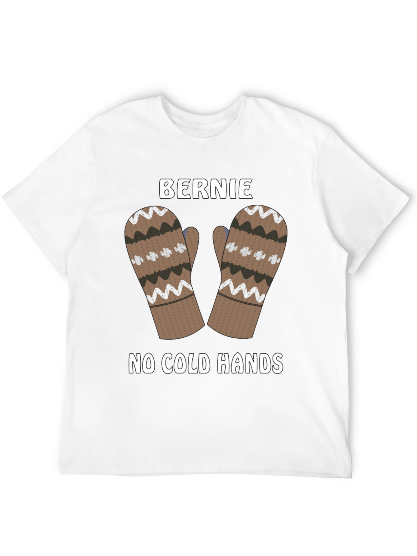 Bernie Mittens Tee - No Cold Hands Shirt