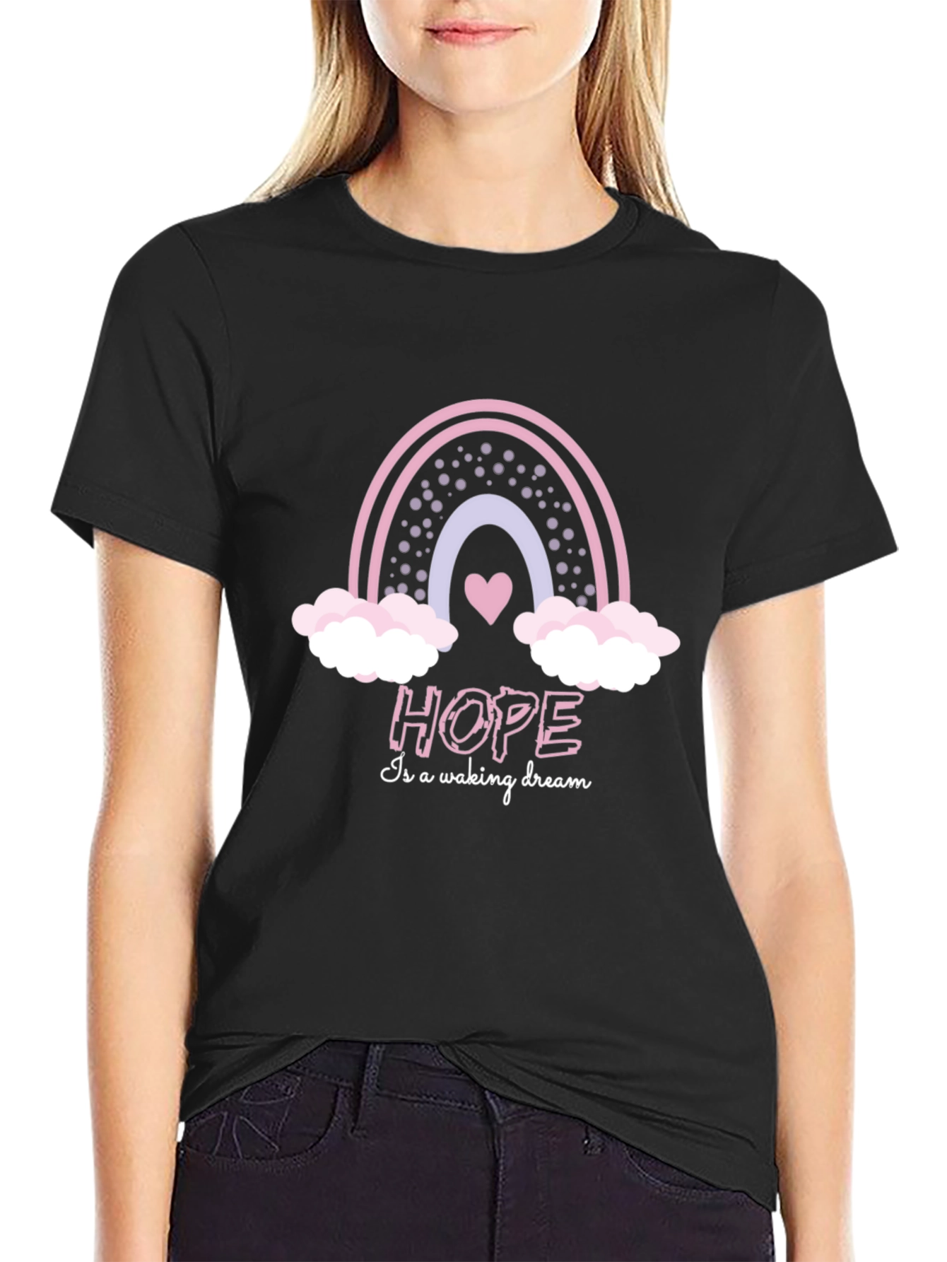 Hope is a Waking Dream Rainbow T-Shirt