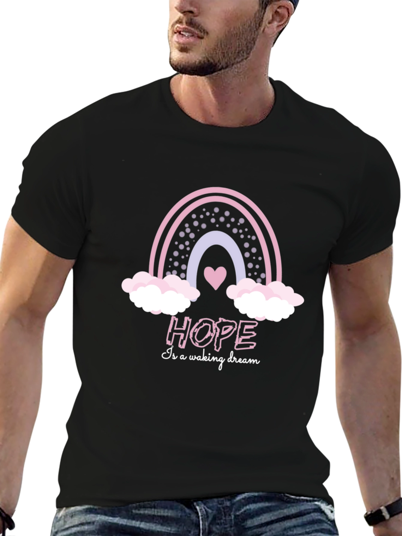 Hope is a Waking Dream Rainbow T-Shirt
