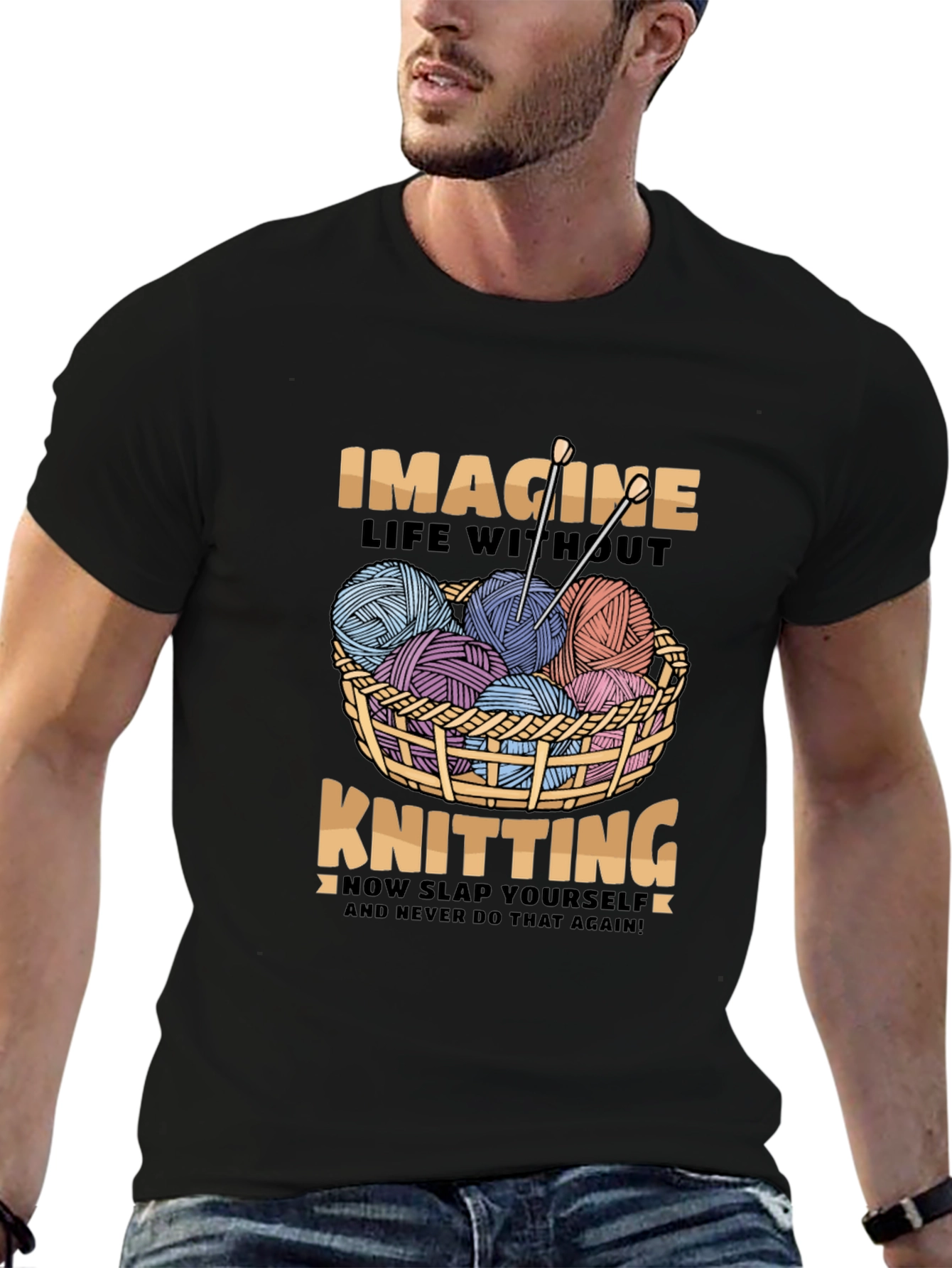 Knitting Lover Tee - Imagine Life Without It
