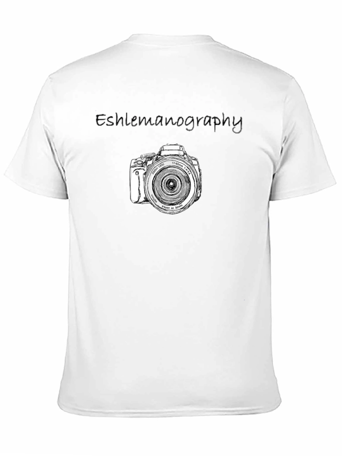 Eshlemanography Camera Graphic T-Shirt