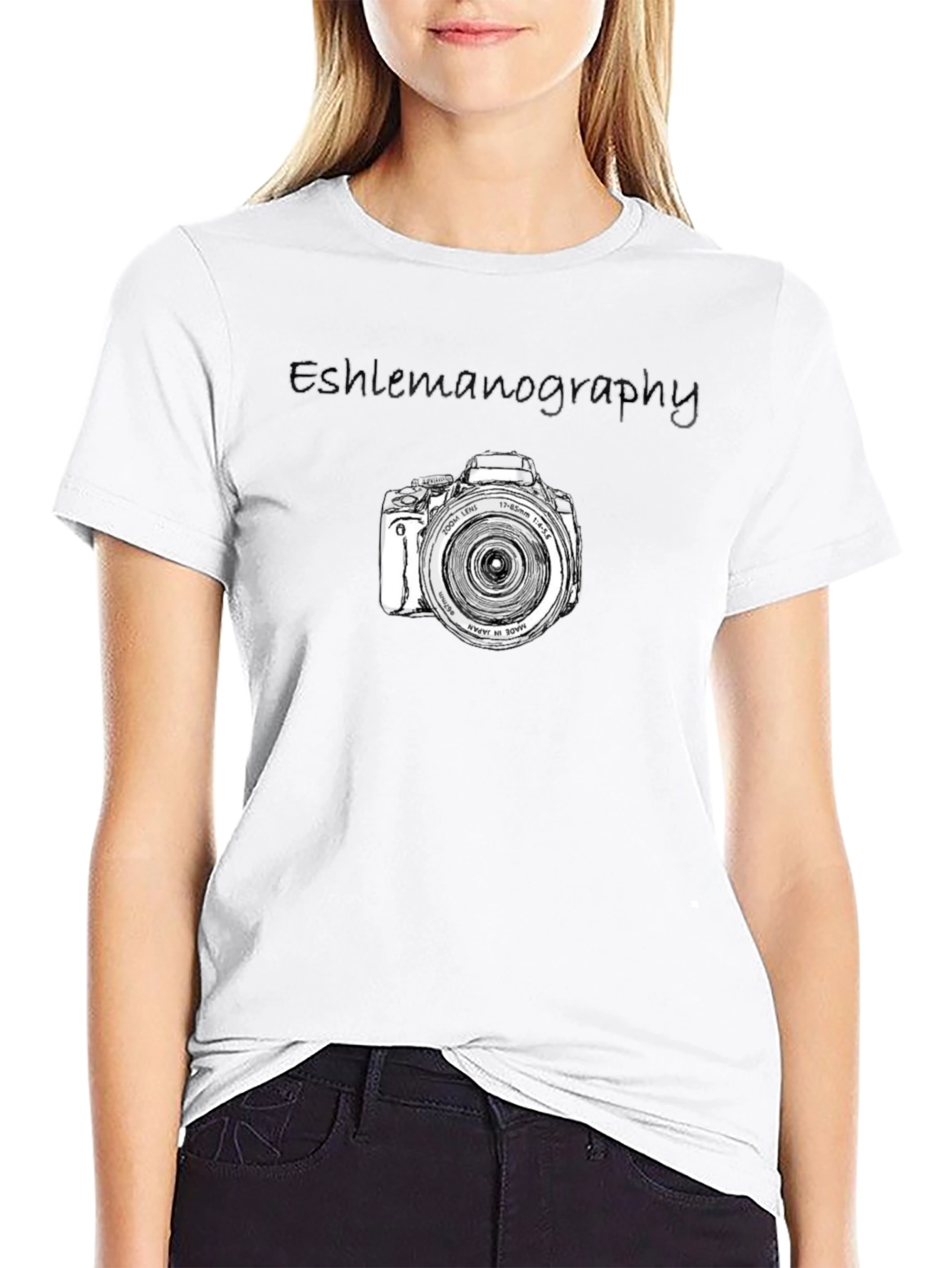 Eshlemanography Camera Graphic T-Shirt