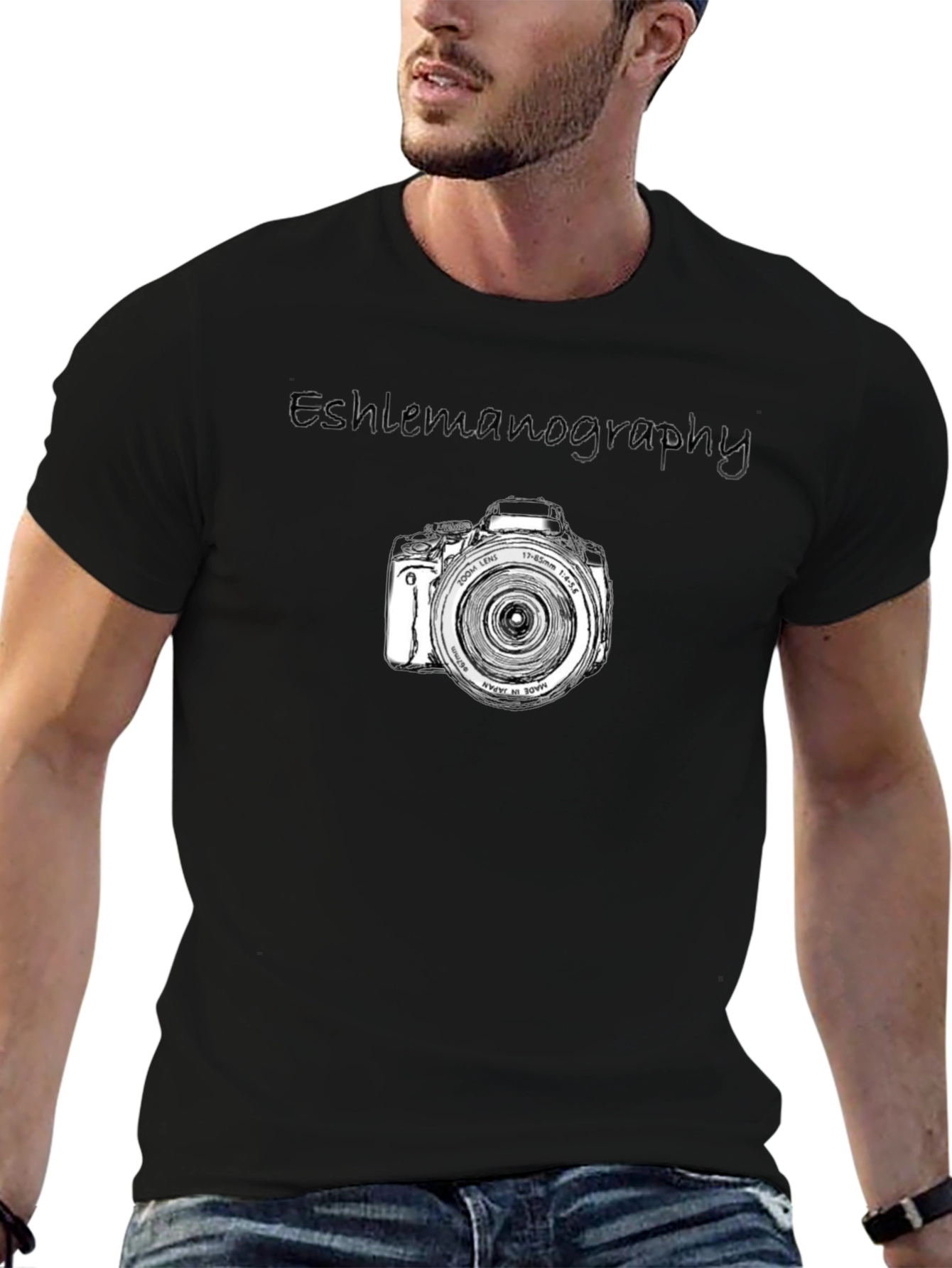 Eshlemanography Camera Graphic T-Shirt