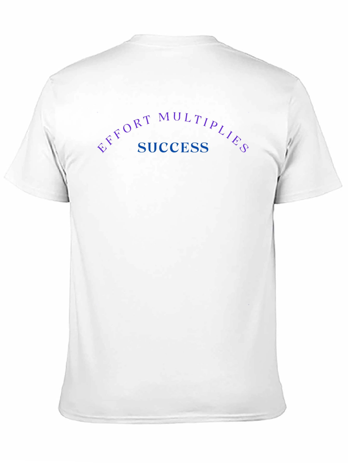 Effort Multiplies Success Black T-Shirt