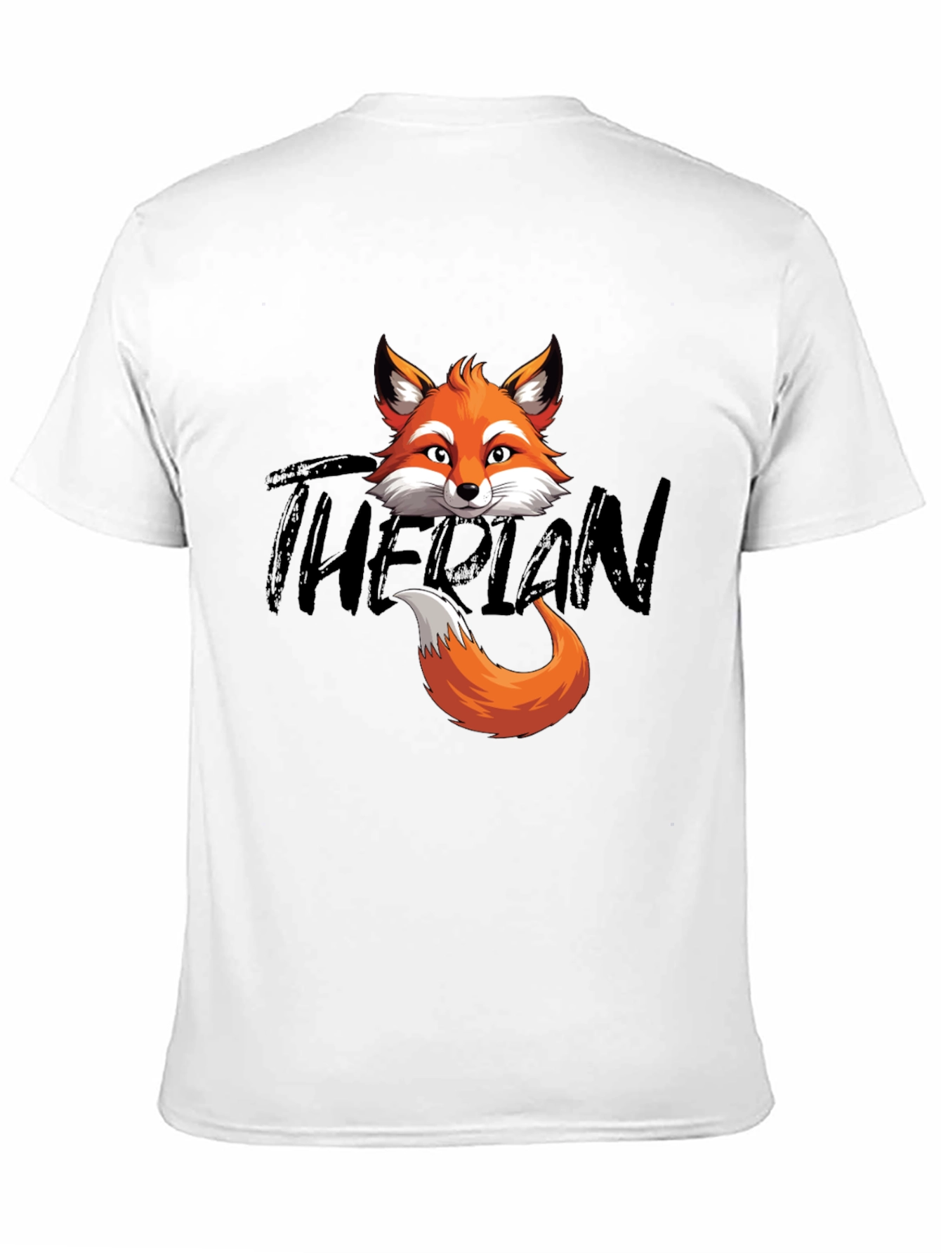Fox Head & Tail Graphic T-Shirt - The Plan