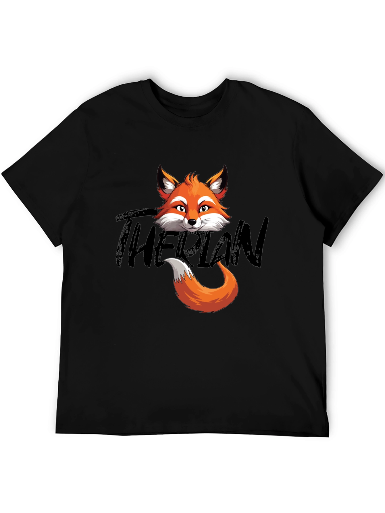 Fox Head & Tail Graphic T-Shirt - The Plan