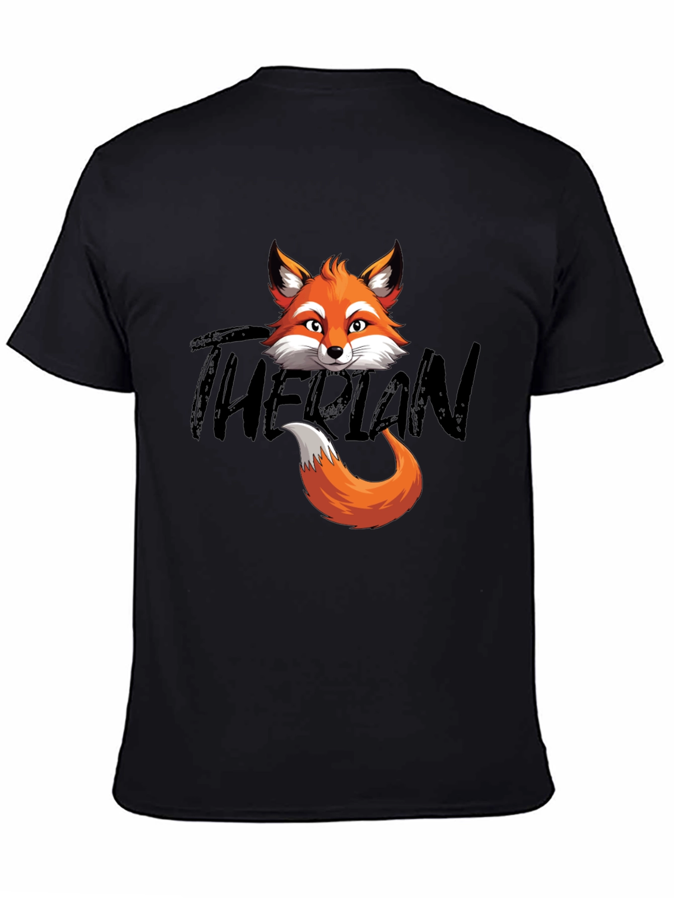 Fox Head & Tail Graphic T-Shirt - The Plan