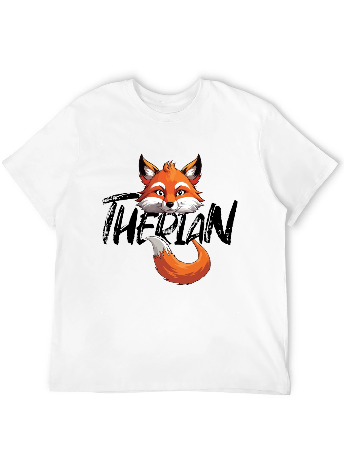 Fox Head & Tail Graphic T-Shirt - The Plan