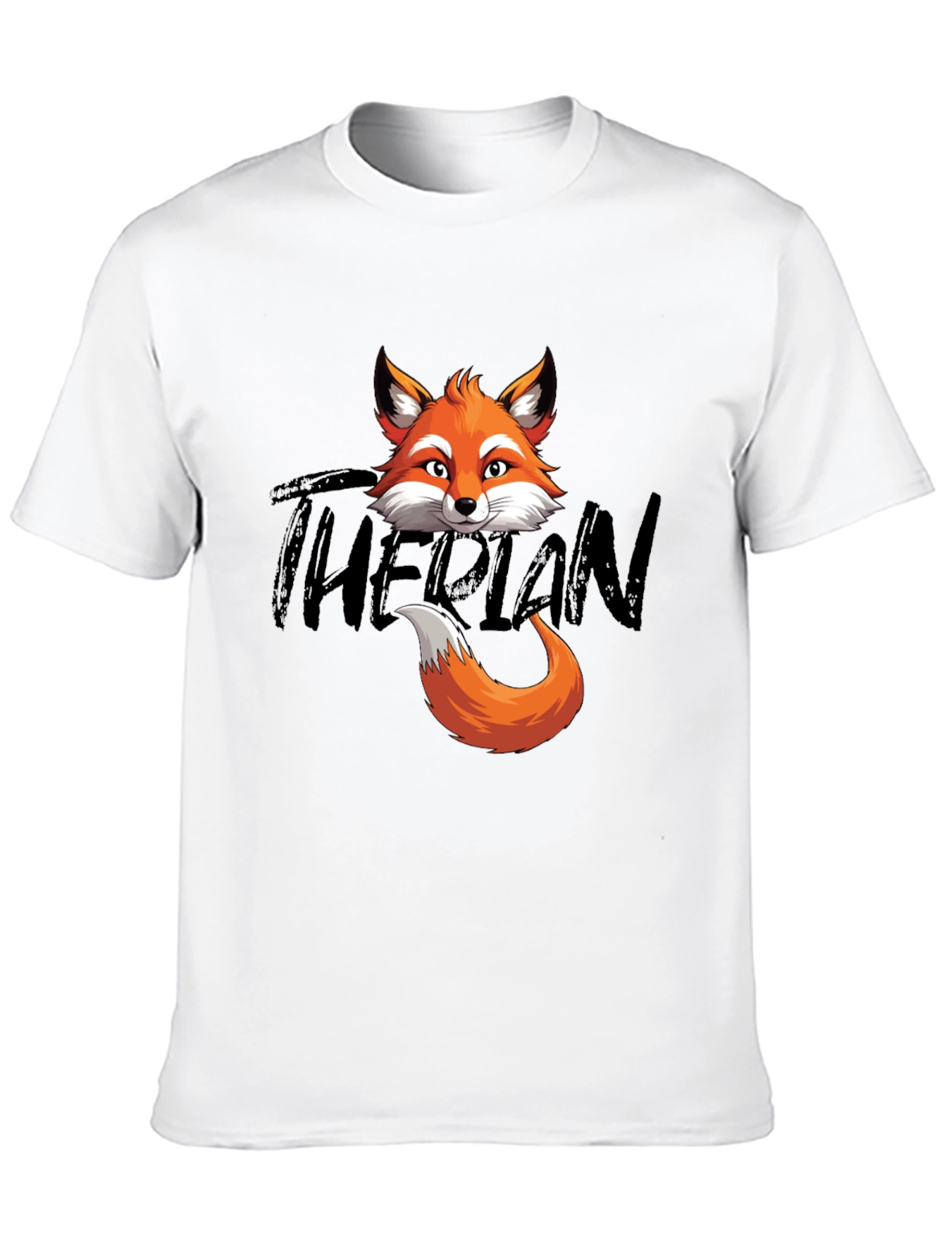 Fox Head & Tail Graphic T-Shirt - The Plan