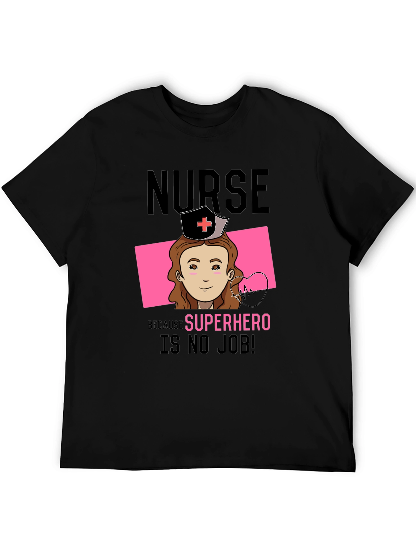 Nurse Superhero T-Shirt - Heroic Profession Tee