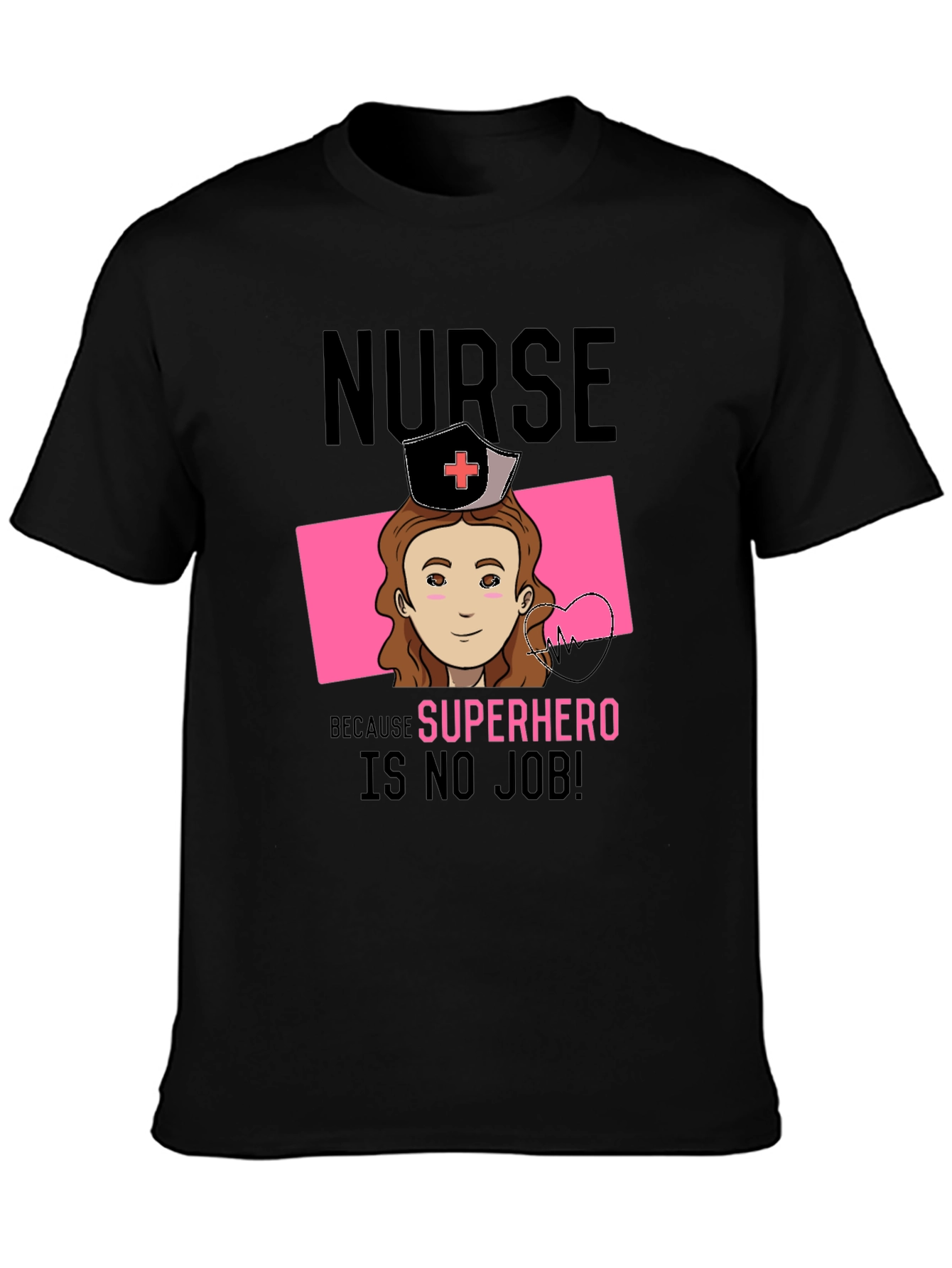 Nurse Superhero T-Shirt - Heroic Profession Tee