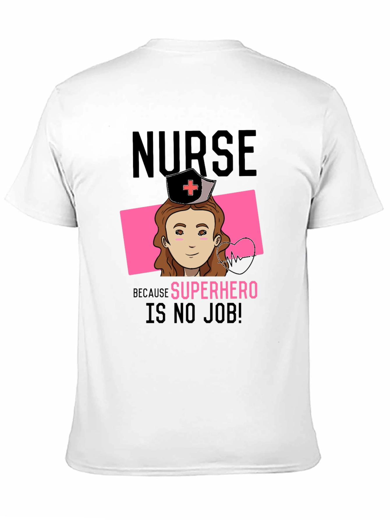 Nurse Superhero T-Shirt - Heroic Profession Tee