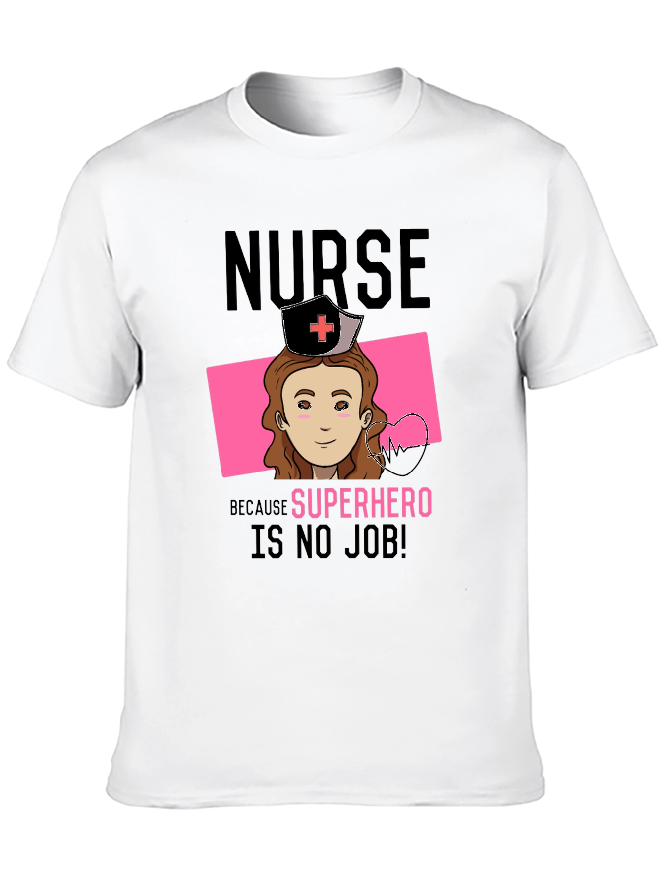 Nurse Superhero T-Shirt - Heroic Profession Tee