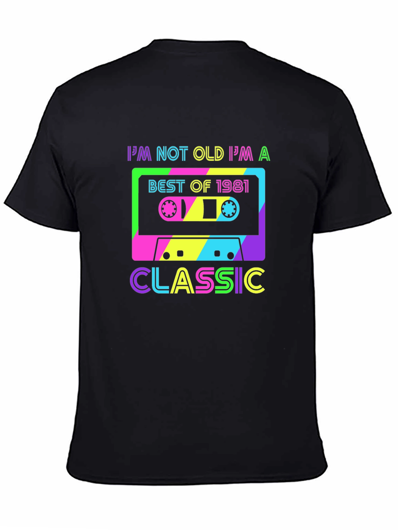 Retro Cassette 1981 Classic T-Shirt