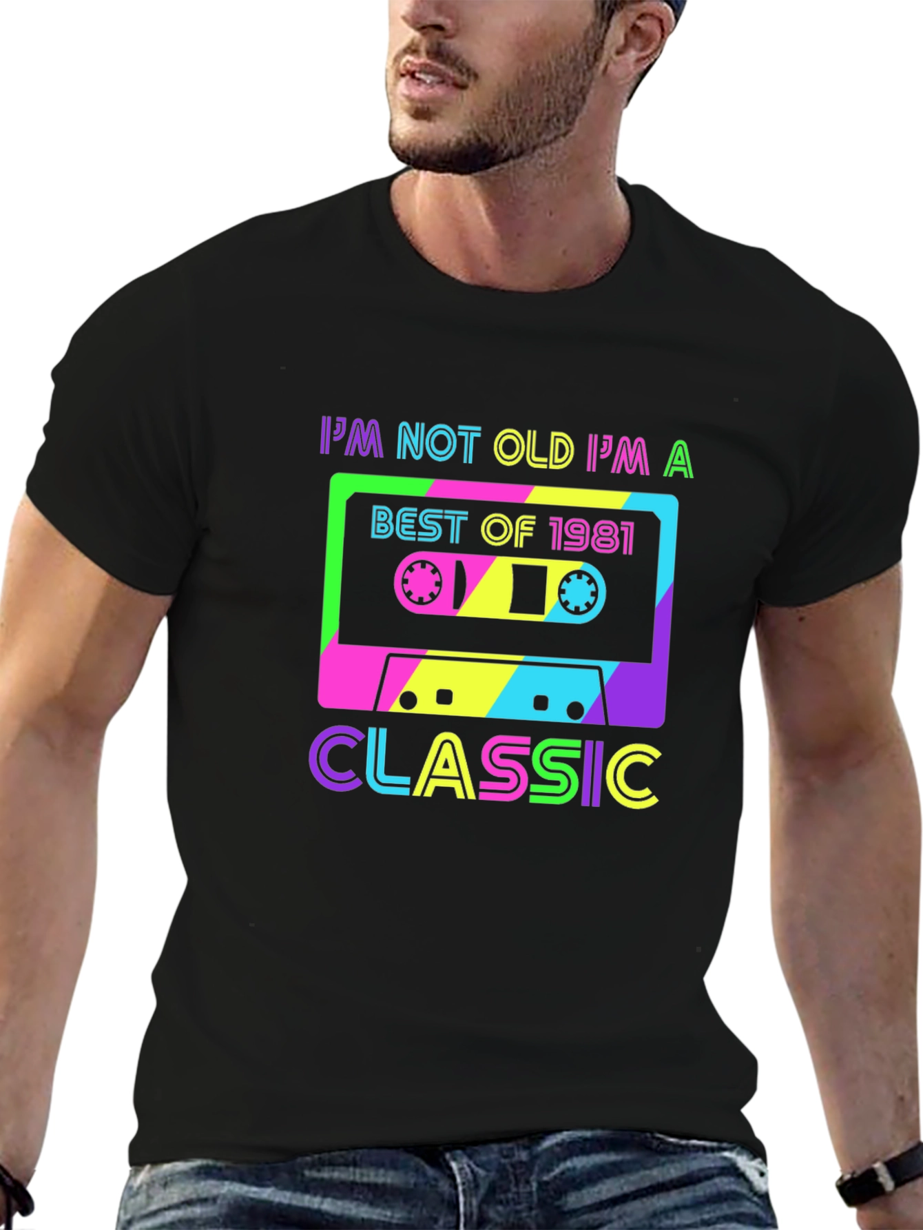 Retro Cassette 1981 Classic T-Shirt
