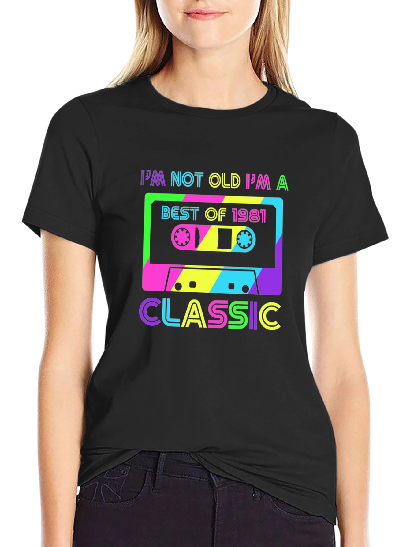 Retro Cassette 1981 Classic T-Shirt