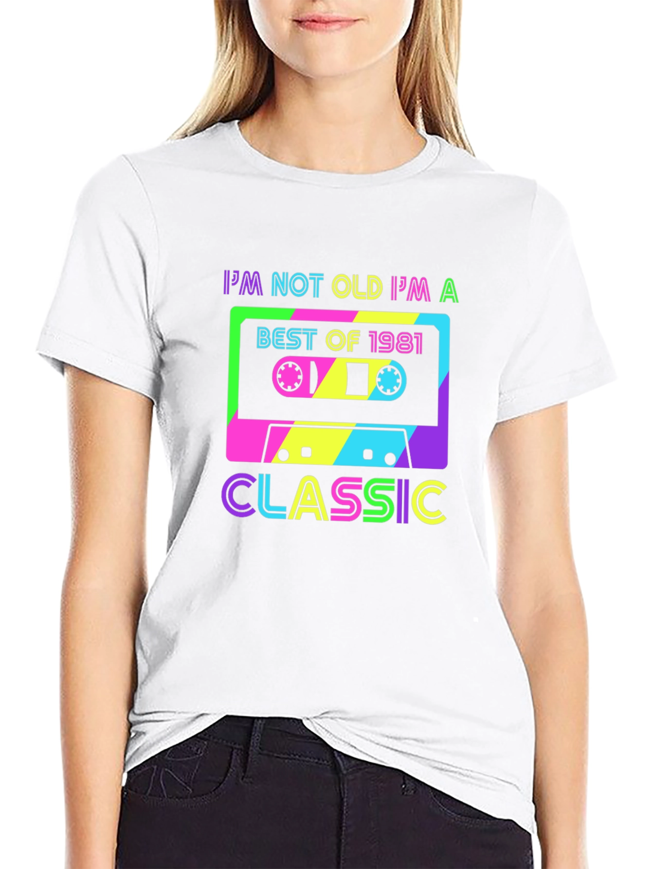 Retro Cassette 1981 Classic T-Shirt