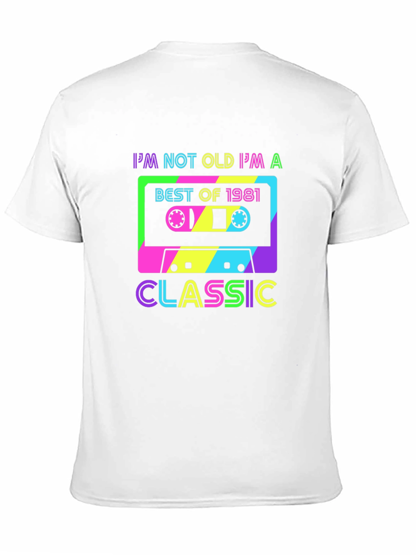 Retro Cassette 1981 Classic T-Shirt