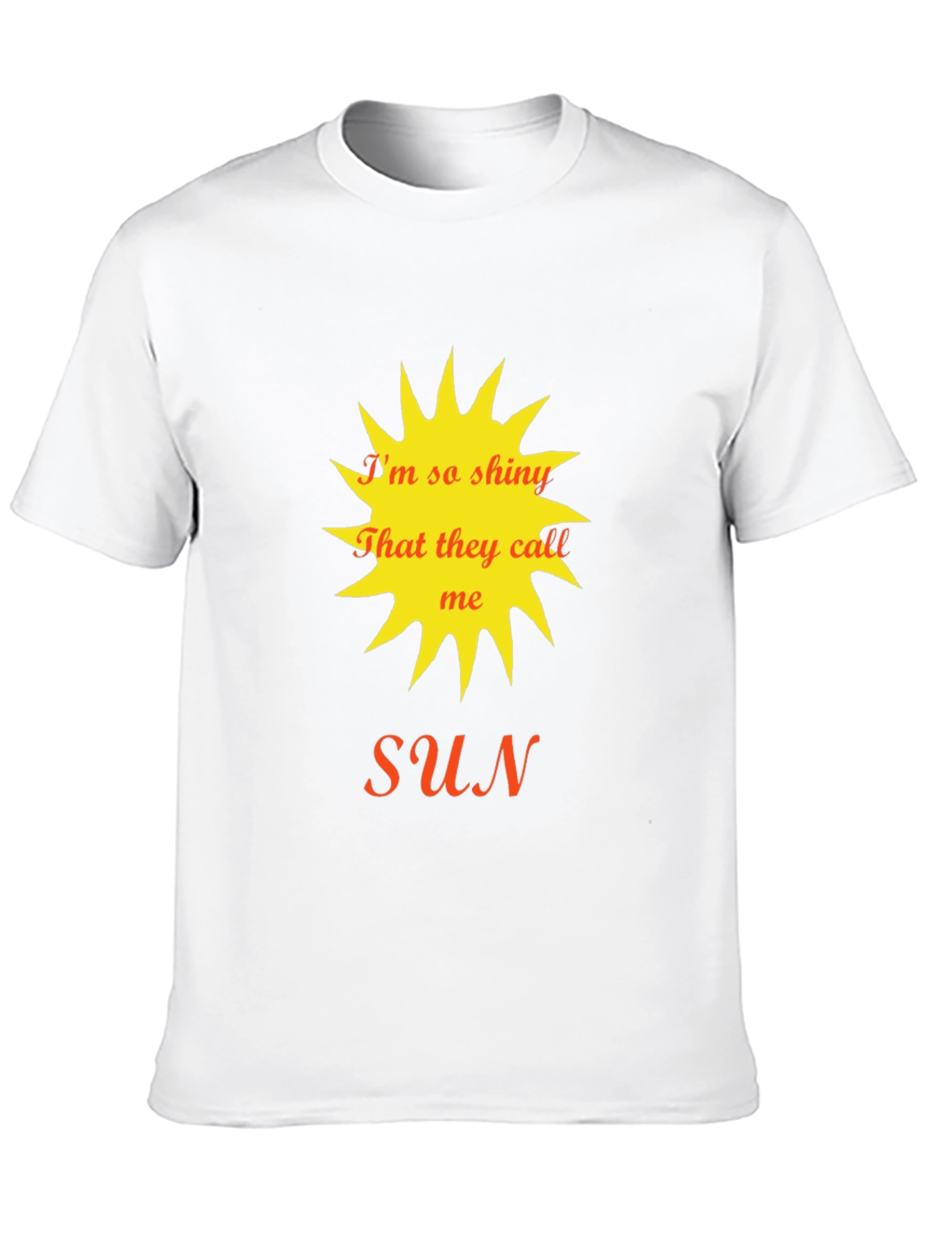 Im So Shiny Sun Graphic Tee - Black