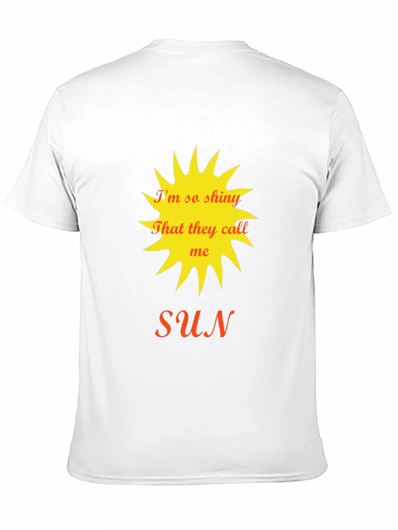 Im So Shiny Sun Graphic Tee - Black