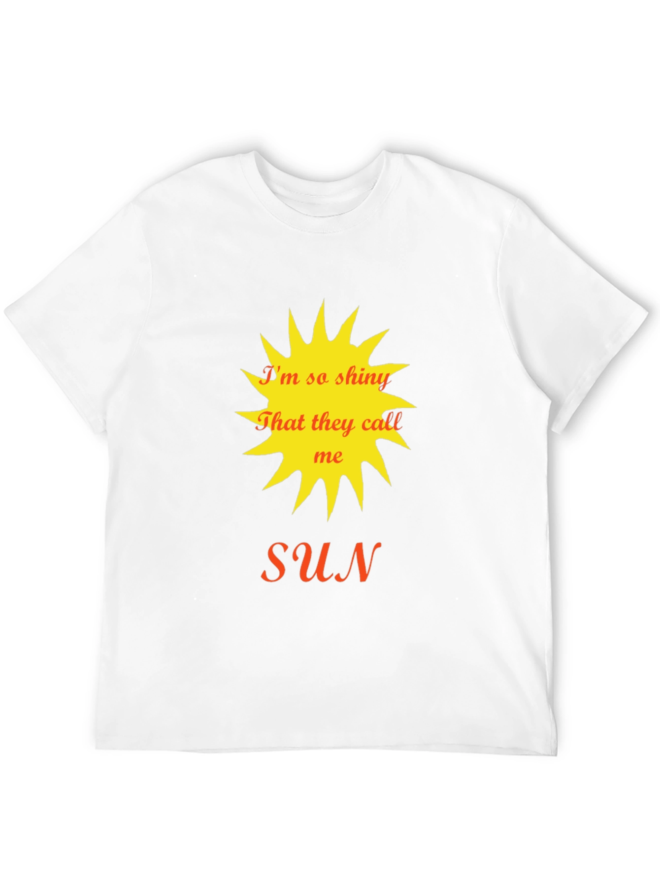 Im So Shiny Sun Graphic Tee - Black
