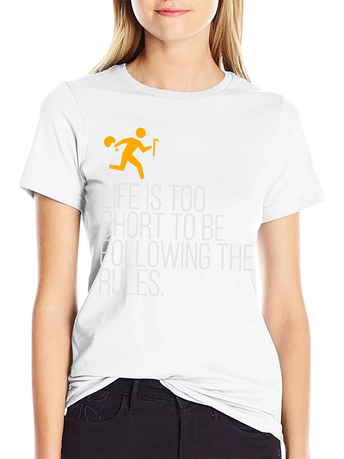 Rebel Spirit Tee: Break the Rules Live Free T-Shirt